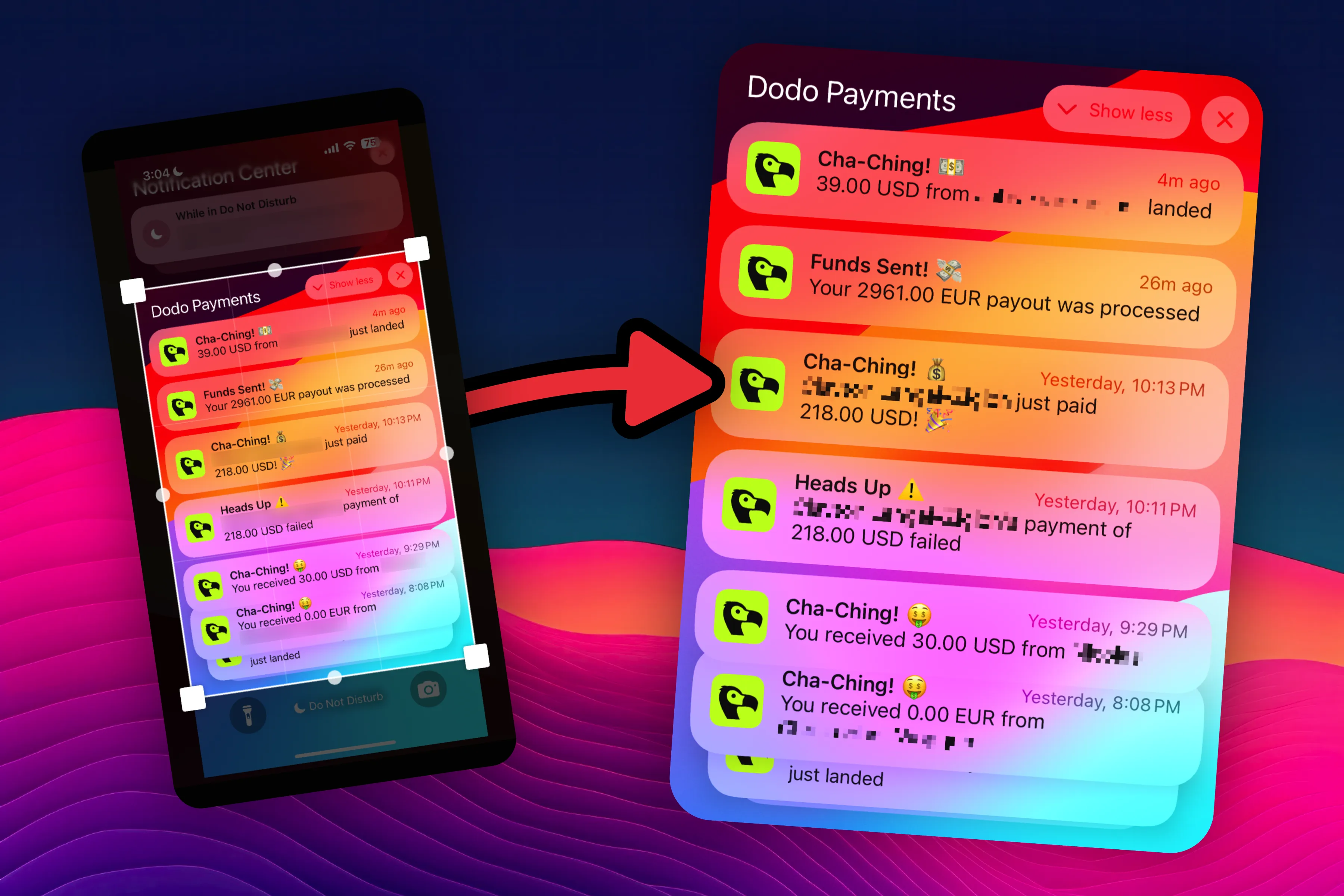 New tab page with custom background and clock